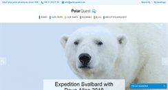 Desktop Screenshot of polar-quest.com
